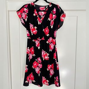 Halogen Faux Wrap Dress